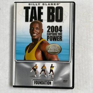 Billy Blanks Tae Bo Foundation 2004 Capture the  Power Workouts DVD Exercise